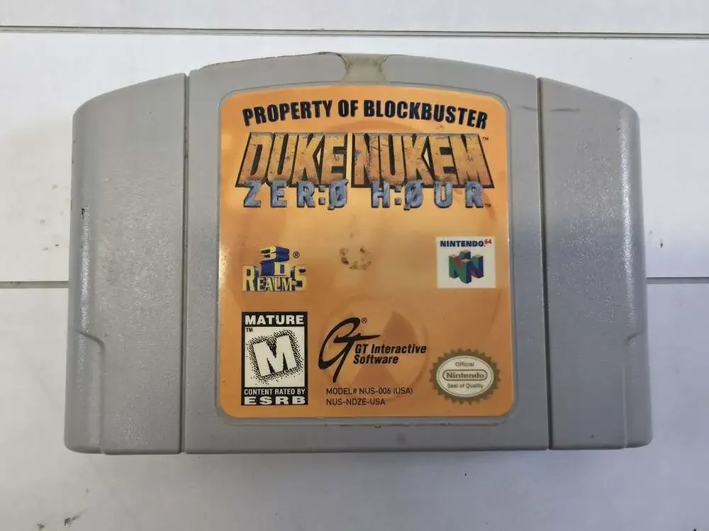 Duke Nukem-Zero Hour - Nintendo 64 (N64)